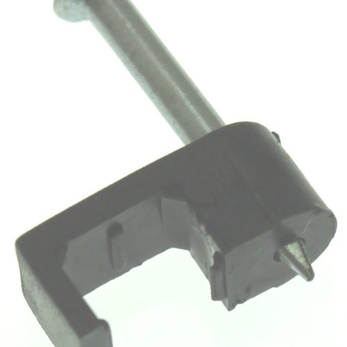 Snoerclips Kabelbeugel Plat 6Mm Per 100Stuks Doosje Zwart