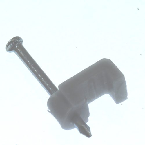 Snoerclips Kabelbeugel Plat 4Mm Per 25Stuks Bls1 Grijs