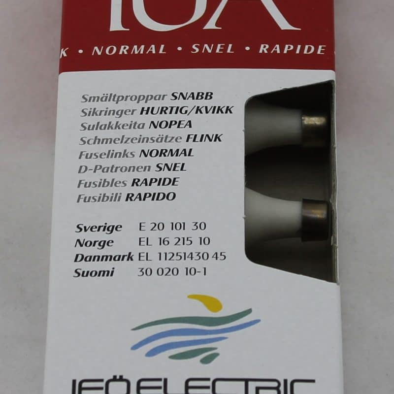 Zekering Smeltveiligheid Stoppen Snel 10Amp Rood Verpakt Per 5St Prijs PStuk