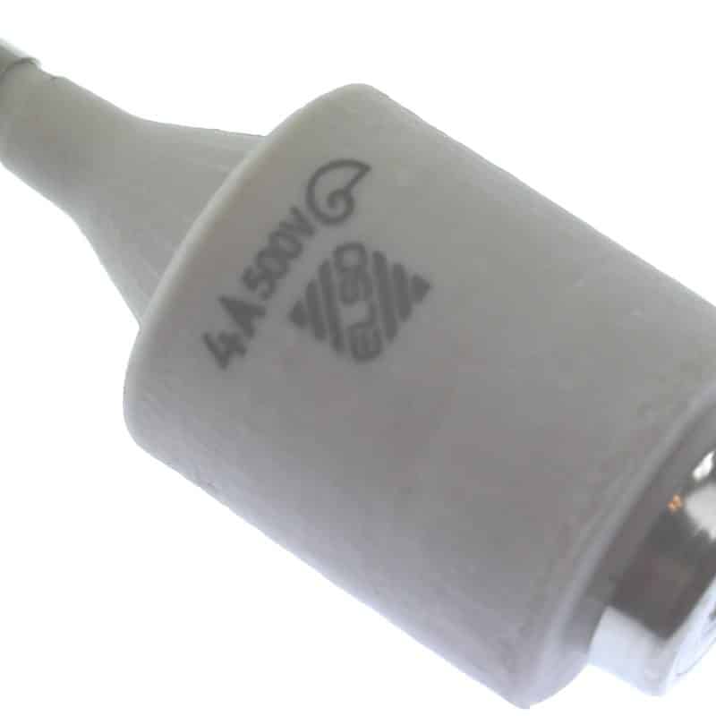 Zekering Smeltveiligheid Stoppen Traag 4Amp Bruin Verpakt Per 5St Prijs PStuk