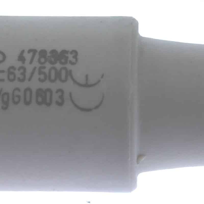 Zekering Smeltveiligheid Stoppen Traag 63Amp Oranje Verpakt Per 5St Prijs P St