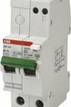 ABB Haf Aardlek Automaat Combimaat 16A B-Kar 30mA F+N 2-P 0903-872 2module breed