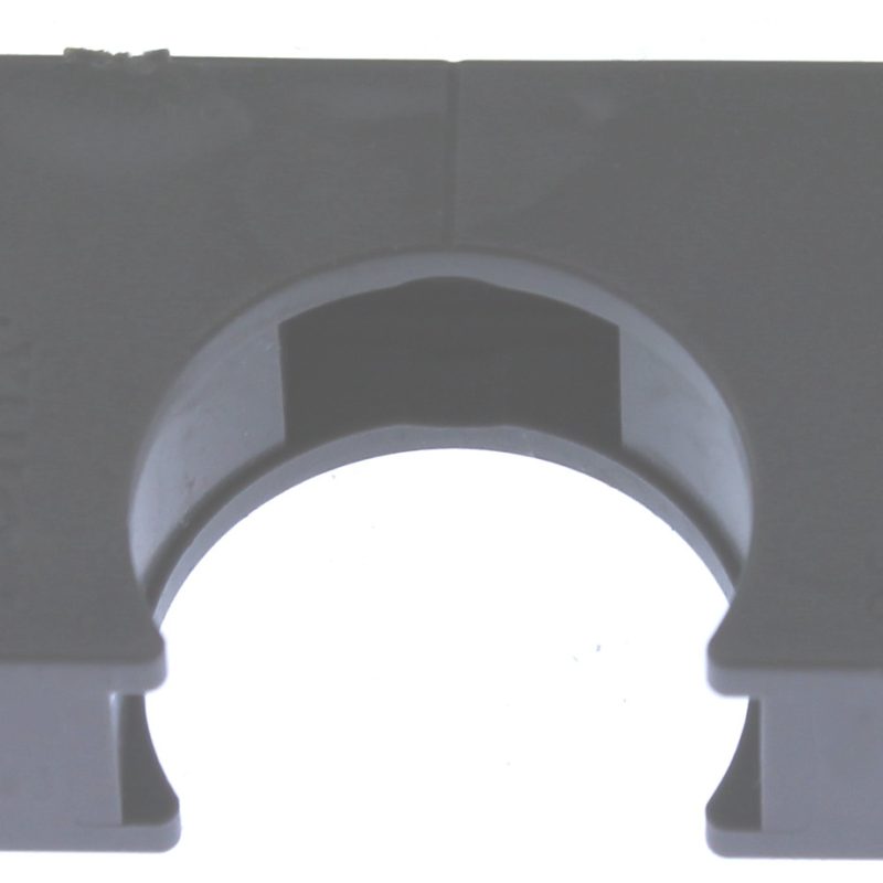 Polfix Klemzadel Blok 25Mm 1Duims Grijs Per Stuk