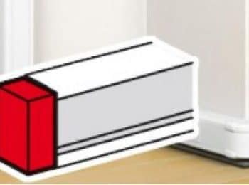 Dlp Mosaic Snap-On 075612 Eindschot Voor Wandgoot 50x105