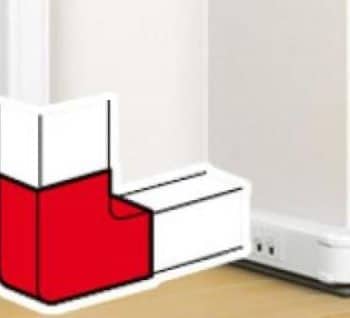 Dlp Mosaic Snap-On 075642 Plattehoek Instelbaar 90Gr Voor Wandgoot50x1