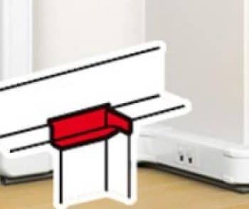 Dlp Mosaic Snap-On 075676 T-Stuk Naar 105Mm Voor Wandgoot 50x105