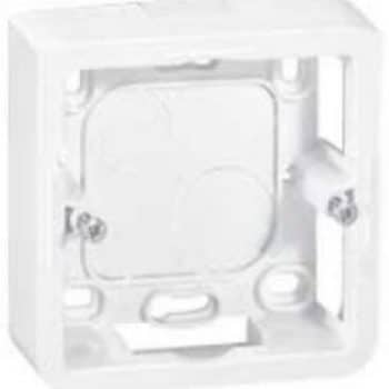 Dlp Mosaic 080281 Opbouwbehuizing Diep 40Mm Horizontaal Voor 2Modules