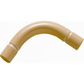 Installatiebuis Bocht Pvc Pijp 25Mm 1-Duims Crème Prijs P.Stuk