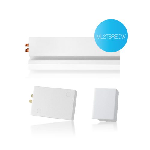 Mainline Starterskit Wit Rechterzijde 2.0Mtr Incl Klemmenblok en Eindkap