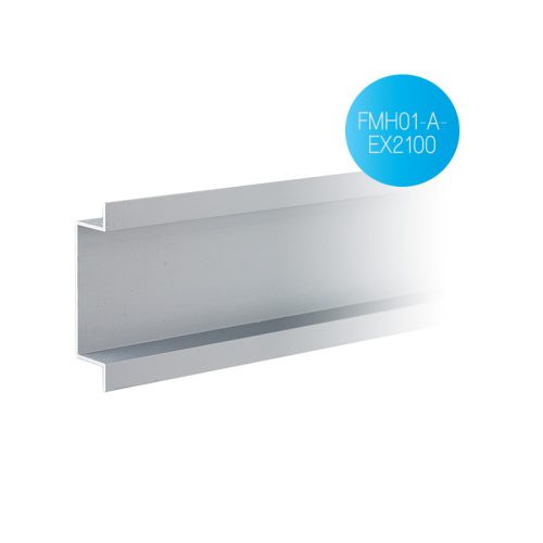 Mainline Inbouw Behuizing Zilver Geanodiseerd 2.1Mtr Fmh01-A-Ex21