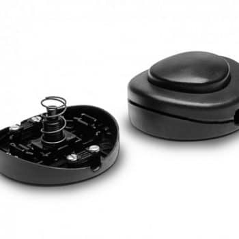 Arditi Voetschakelaar Wit Mod.350V Rond 65x23Mm 2Amp