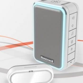 Honeywell Friedland  DC315SGL RF 3-Serie 6-melodie deurbel landscape Grijs/wit