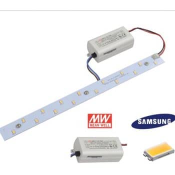 Bmc Led Magneetplaat Recht 12.5W 2700K 1500Lumen L520xB25mm Vervangt TL5 13W