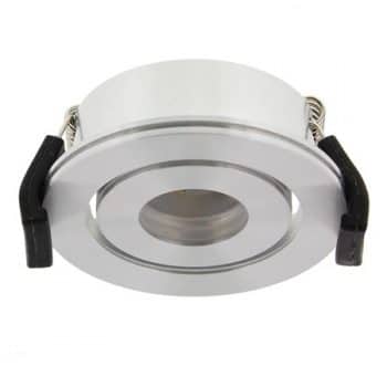 Klemko Venice 876641 Ew 2700K Inbouw Ledspot 150L 50Mm Met Veren Aluminium