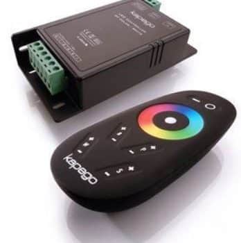 Kapego Led Controller 843141 Rf 12-24V Max 15Amp 4Kanaals Moeder Incl Afstandsbediening