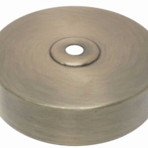 Plafondkap Stoere Zolderkap Metaal 95x25mm1-Lichts Brons Geschuurd D580A - Afbeelding 2