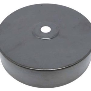 Plafondkap Stoere Zolderkap Metaal 95x25mm1-Lichts Donker Brons D580BZ - Afbeelding 2