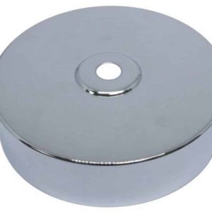 Plafondkap Stoere Zolderkap Metaal 95x25mm1-Lichts Chroom D580C - Afbeelding 2