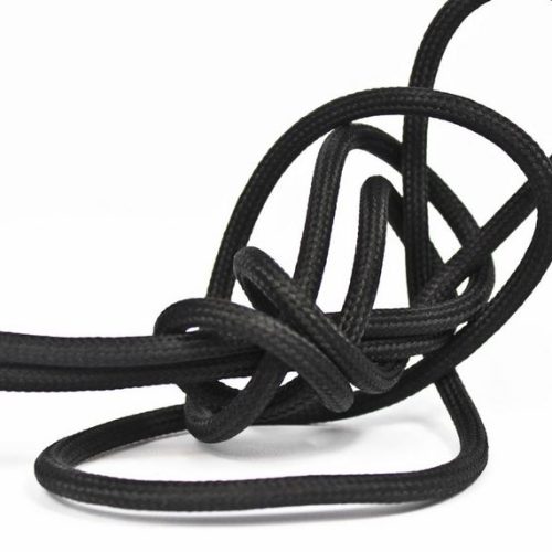 Vmvs TT-09 Omvlochten Stof 2X0.75Mm Raven L=3meter