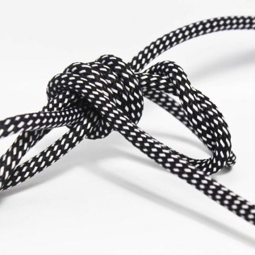 Vmvs TT-91 Omvlochten Stof 2X0.75Mm Black Market L=9meter