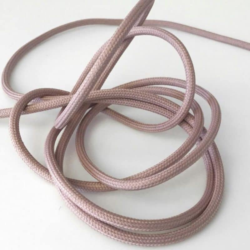 Vmvs TT-52 Omvlochten Stof 2X0.75Mm Adobe Rose L=9meter