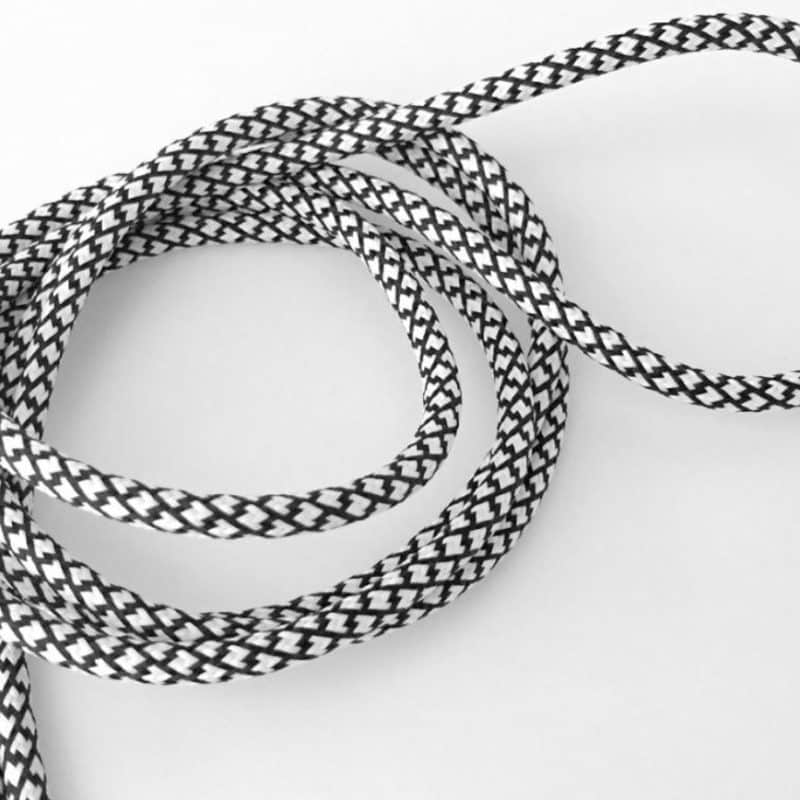 Vmvs TT-790 Omvlochten Stof 2X0.75Mm Side Track L=9meter