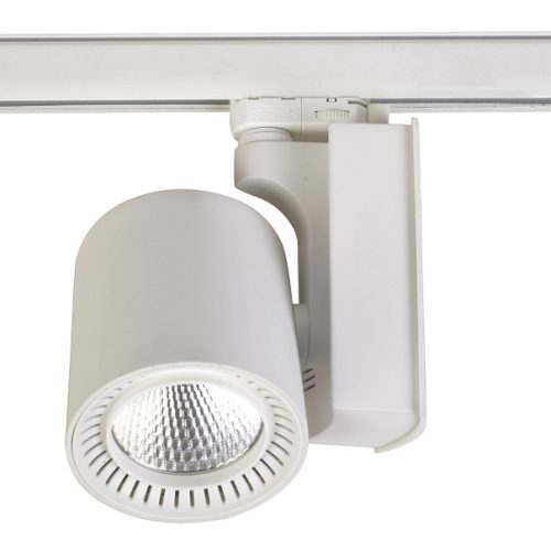 HP-Led LED 3-Faserail Spot Euro Wit 33w 3000L 3000k  129-100-194 Ra80