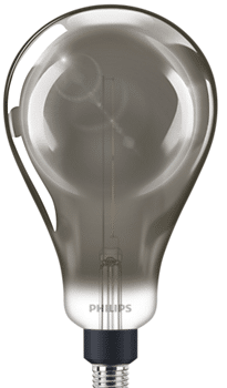 Philips LED classic giant 6.5- 25W E27 A160 Smoky DIM 4000K 81510600