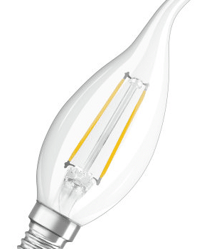 Osram Led Parathom Filament Tip KRS 4W-40W E14 827 Helder 470L No-Dim