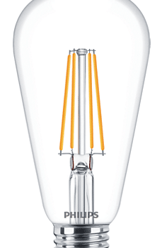 Philips Classic LED Filament Rustika D 7.2-60W 827 E27 ST64 CL 77333500
