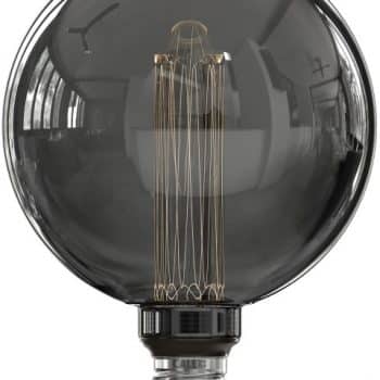 Calex Led 473890 Glasfiber Globe G125 3.5W 40Lm 2000K Titanium E27 Dim