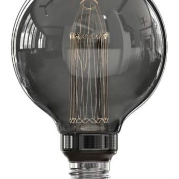 Calex Led 473892 Glasfiber Globe G95 3.5W 40Lm 2000K Titanium E27