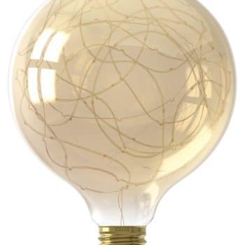 Calex Led 425912 Stars Globelamp 1.5W 80Lm E27 G125 Goud 3000K
