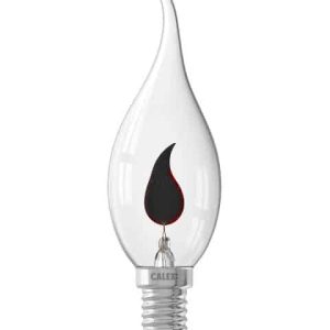 Calex Gloeilamp 439636 Tip Kaarslamp 3W E14 Flickervlam 35X126
