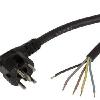 Greenline Perilex Aansluitsnoer 5X1.50 Neopreen 3Meter H07Rn-F 90gr