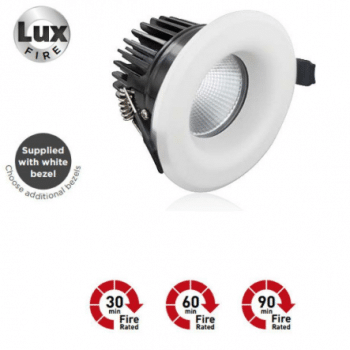Integral Led Inbouwspot Wit Fire 6W 3000K 410L Vast NoDim.70/85mm 36gr