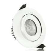 Integral Led Inb.spot Wit Fire 12W 4000K 890L Wentel Dimb 92/100mm 55g