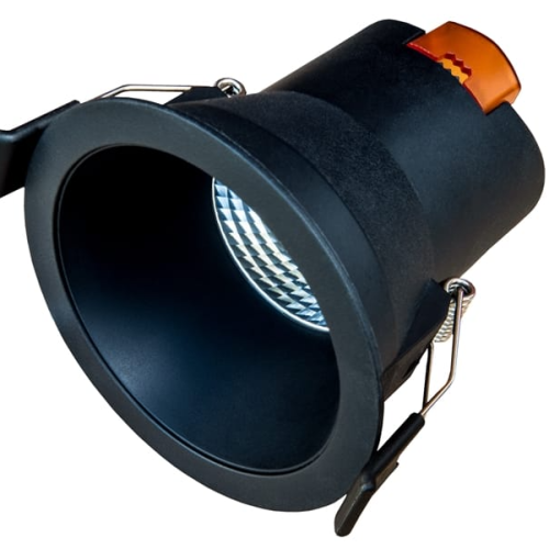 Tro- 136-103 Spot 3000K Cut Out 68-73Mm 6W Black Housing Dim