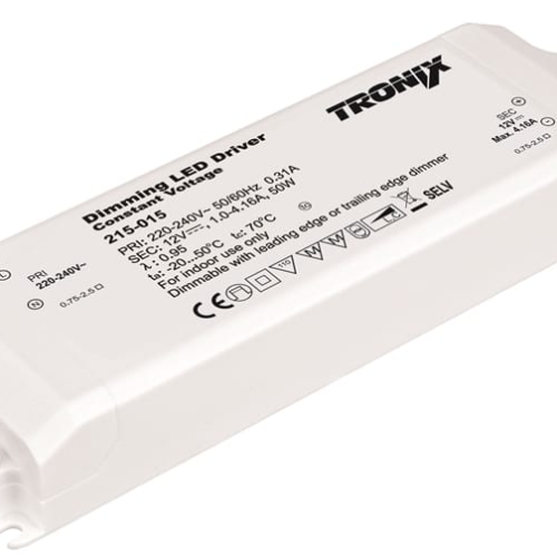 Tro- 215-015 Led Driver Dim Triac 12V 50W IP20 166x52x24mm