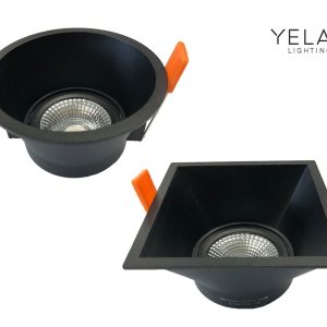 Yela- Louvre Inb. Spot Led  Wit 7W Dim 700L 3000K 60Gr 100X70 Ip44 - Afbeelding 3