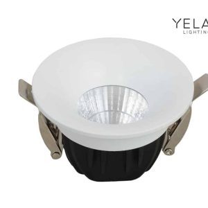 Yela- Thin Inb. Spot Led Cannes Wit 5W Dim 700L 2700K 38Gr 85X50 Ip44 - Afbeelding 3