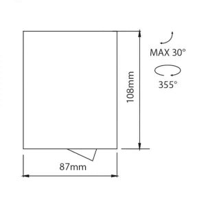 Karizma Opb. Dea Fauna S WH/GO 10.5W 840L 927 40Gr 87x87x108mm IP20 - Afbeelding 3