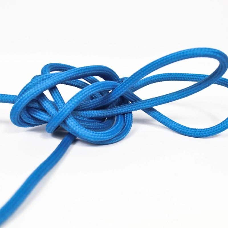 Vmvs TT-352 Omvlochten Stof 2X0.75Mm Brilliant Blue L=3meter