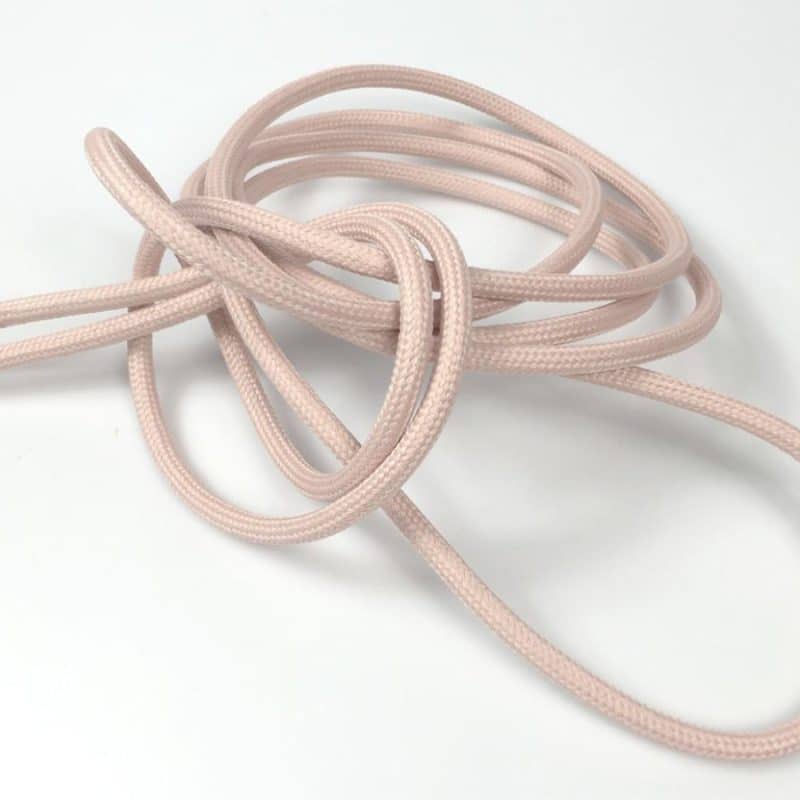 Vmvs TT-510 Omvlochten Stof 2X0.75Mm Pale Dogwood  L=9meter