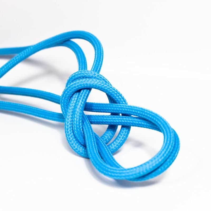 Vmvs TT-39 Omvlochten Stof 2X0.75Mm Cyan Blue L=3meter