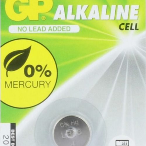 G.P Batterij Knoopcell Lr43 186 Alkaline 1.50V