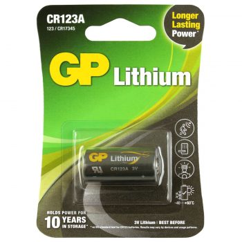 G.P Batterij Photo Lithium Cr123A 3Volt