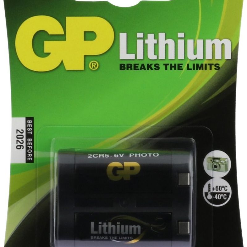 G.P Batterij Photo Lithium 2Cr5 6Volt