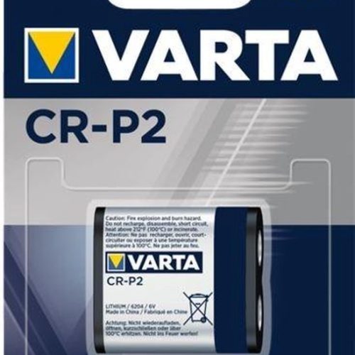 Varta Batterij Lithiumcel Crp2 6.0Volt 1500Mah Cr-P2 Bls1