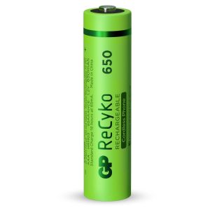 G.P Batterij Oplaadbaar Nimh R03 AAA 650Mah 1.2V Potlood Bls2 - Afbeelding 2